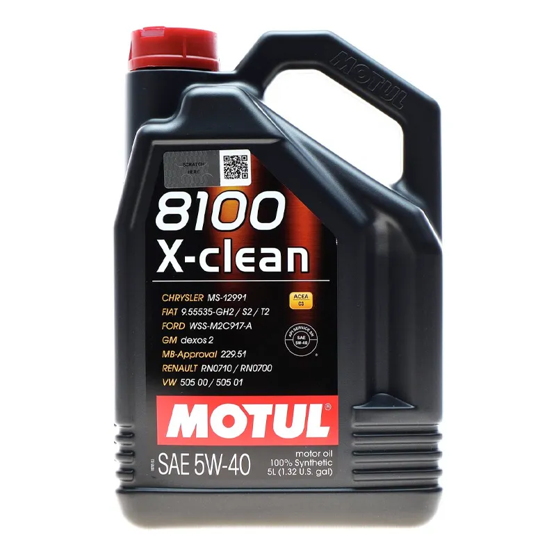 Моторна олива Motul 8100 X-Clean Gen2 5W-40 5л (854151109762) Моторна олива Motul 8100 X-Clean Gen2 5W-40 5л (854151109762)
