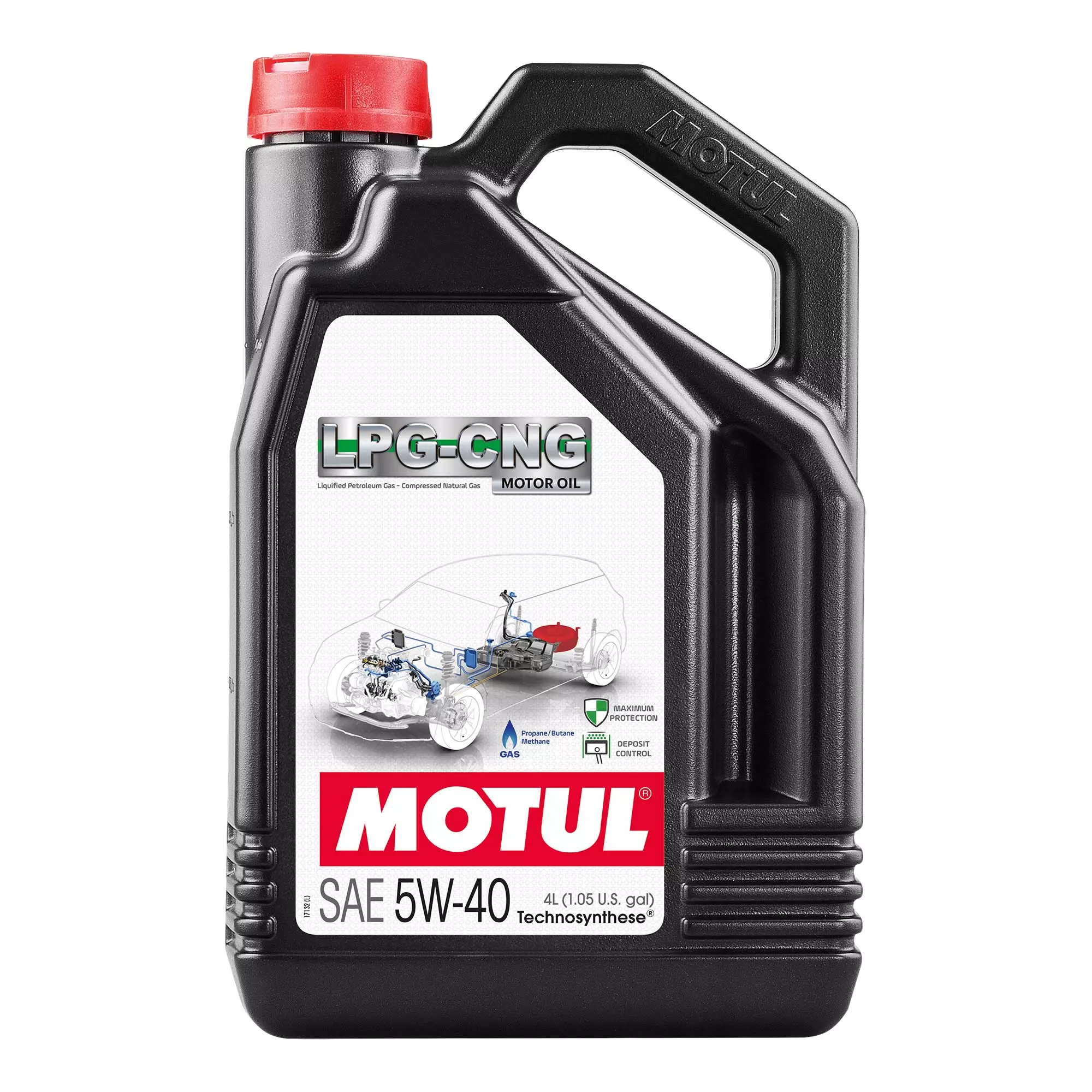 Моторна олива MOTUL LPG-CNG 5W-40 4л (854654)