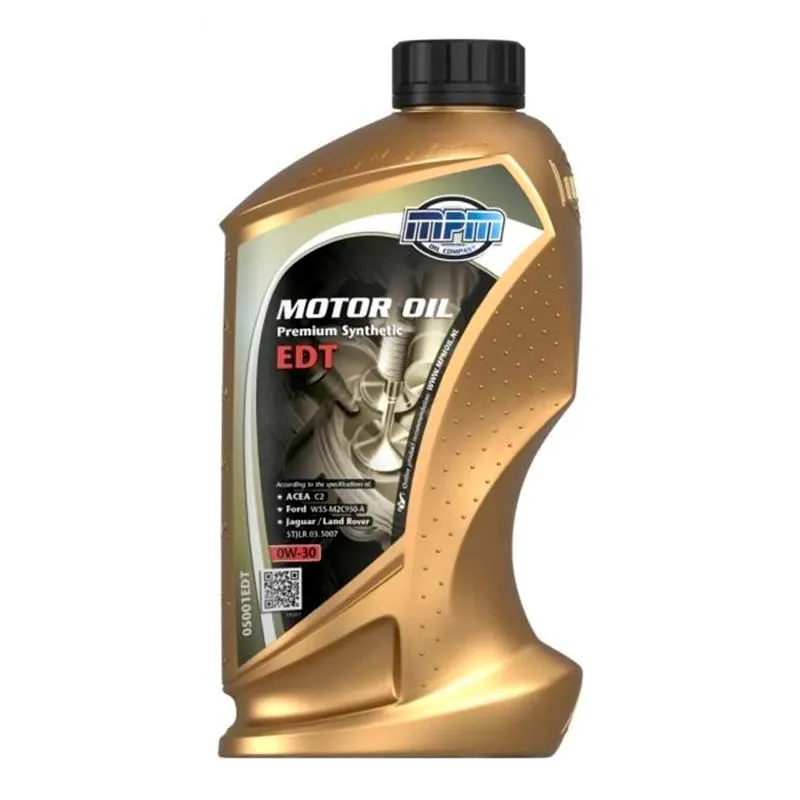 Моторное масло MPM Premium Synthetic EDT 0W-30 1л