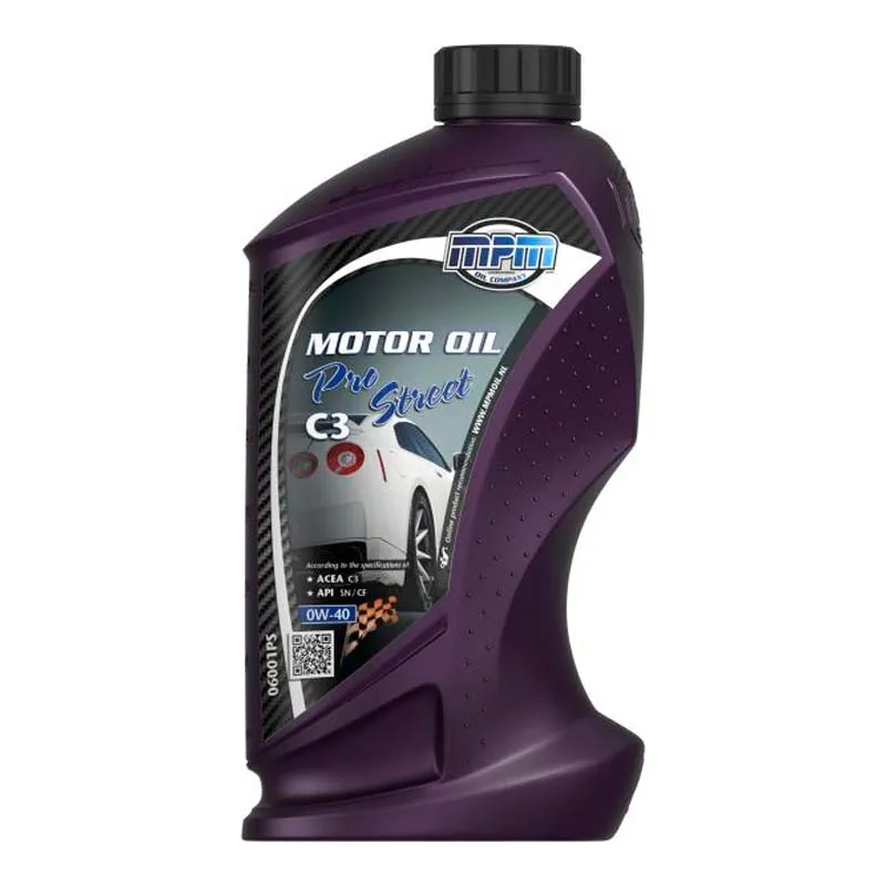 Моторное масло MPM Pro Street C3 0W-40 1л (06001PS) Моторное масло MPM Pro Street C3 0W-40 1л (06001PS)