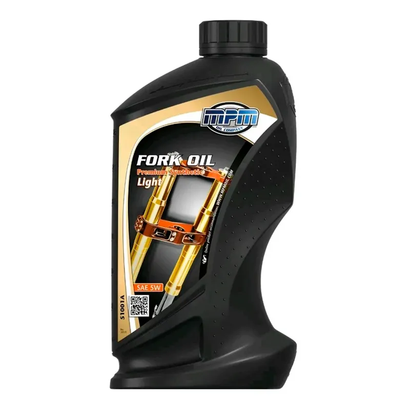 Масло вилочное MPM Fork Oil Light 5W 1л (51001A) Масло вилочное MPM Fork Oil Light 5W 1л (51001A)