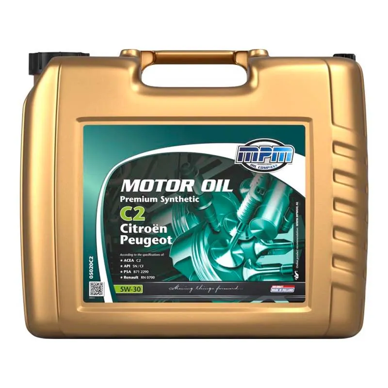 Моторное масло MPM Premium Synthetic C2 5W-30 20л (05020C2) Моторное масло MPM Premium Synthetic C2 5W-30 20л (05020C2)