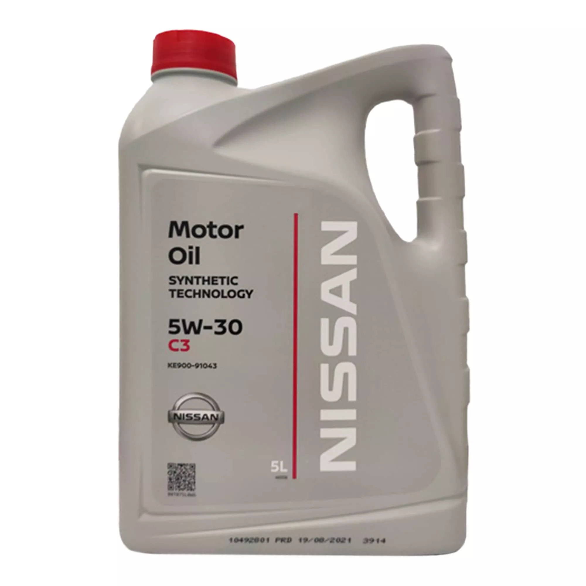 Моторное масло Nissan Motor Oil C3 5W-30 5л (KE90091043)