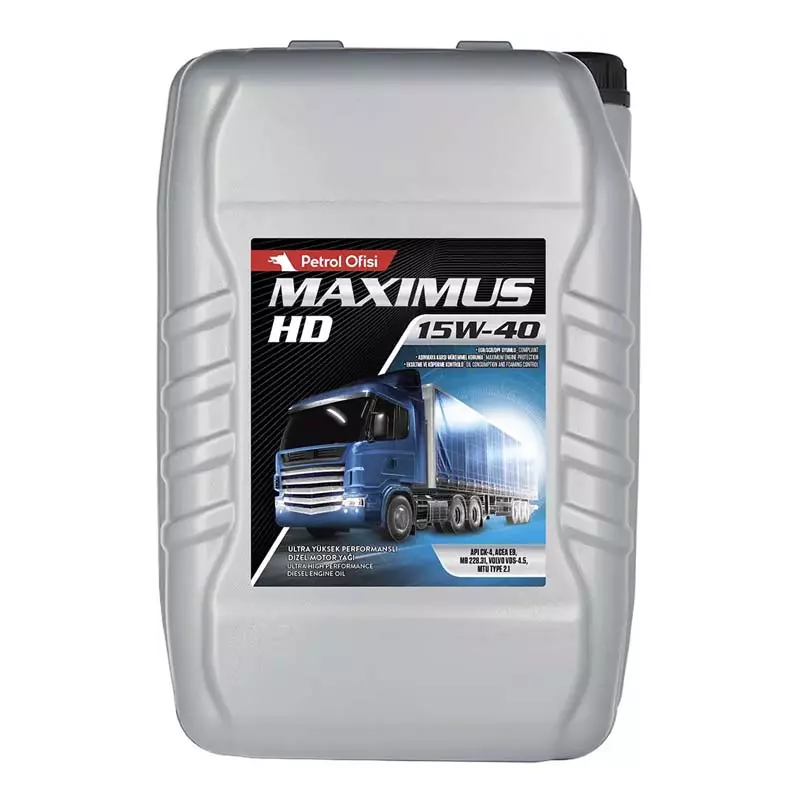 Моторное масло Petrol Ofisi Maximus HD 15W-40 20л