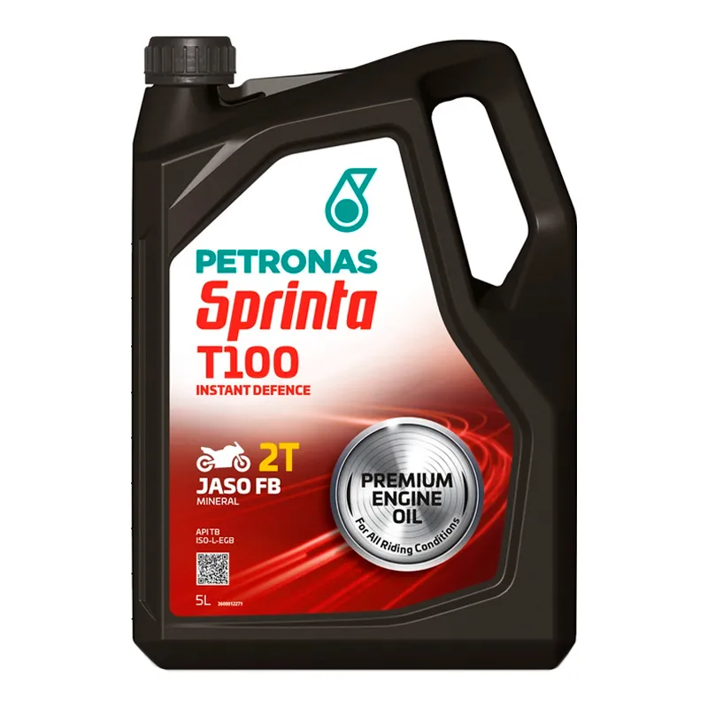 Моторное масло PETRONAS SPRINTA T100 2Т 5л (73122M12EU)