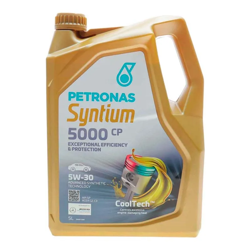 Моторное масло Petronas Syntium 5000 CP 5W-30 SP 5л (70830M12EU)