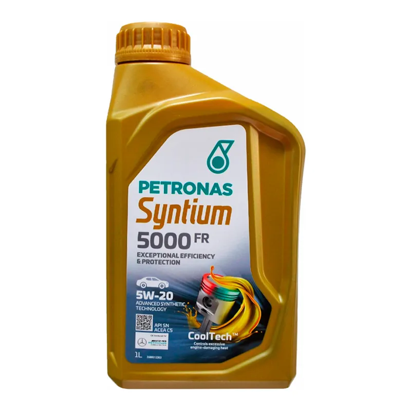 Моторное масло PETRONAS Syntium 5000 FR 5W-20 SN 1л (70265E18EU)
