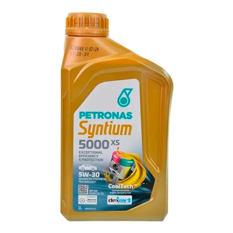 Моторна олива PETRONAS Syntium 5000 XS 5W-30 SN 1л (70956E18EU)