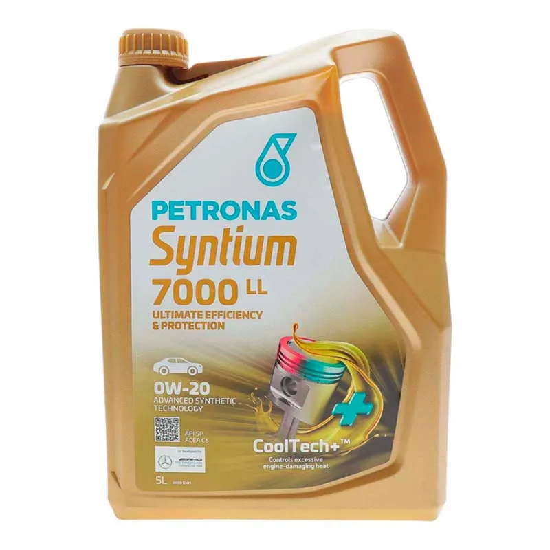 Моторна олива Petronas Syntium 7000 DME 0W-20 SP 5л (70716M12EU)