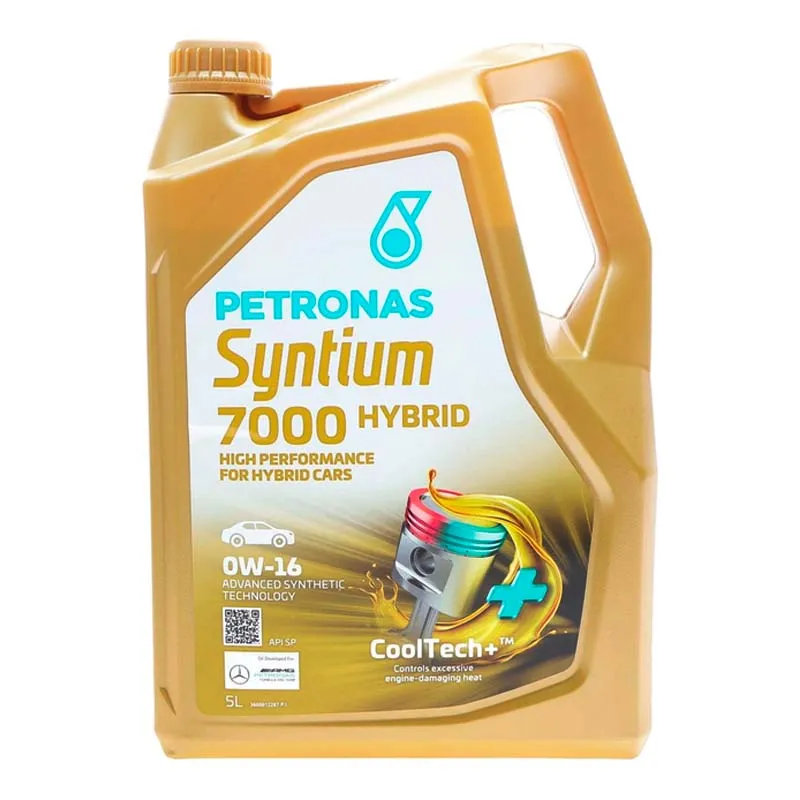 Моторное масло Petronas Syntium 7000 HYBRID 0W-16 SP 5л (70735M12EU)