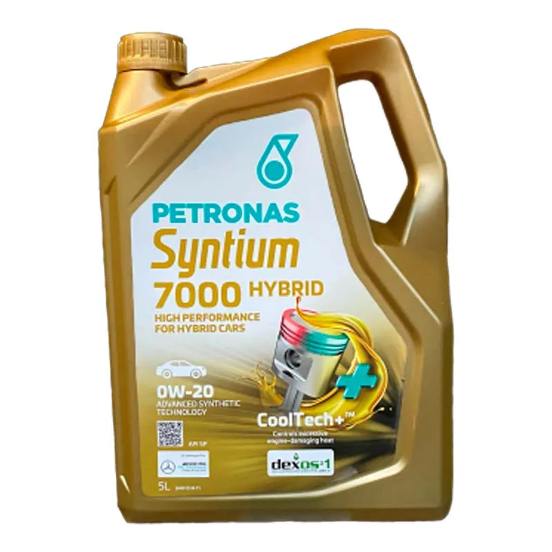 Моторное масло Petronas Syntium 7000 HYBRID 0W-20 SP 5л (70803M12EU)