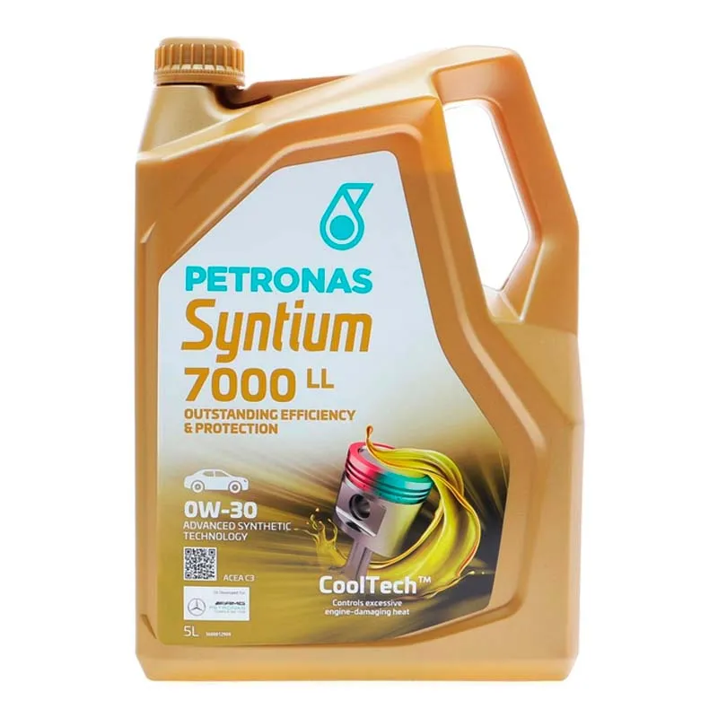Моторное масло Petronas Syntium 7000 LL 0W-30 SP 5л (70720M12EU)