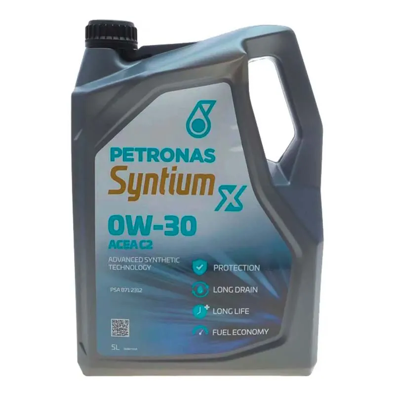 Моторное масло Petronas Syntium X 0W-30 C2 5л (70981M12EU)