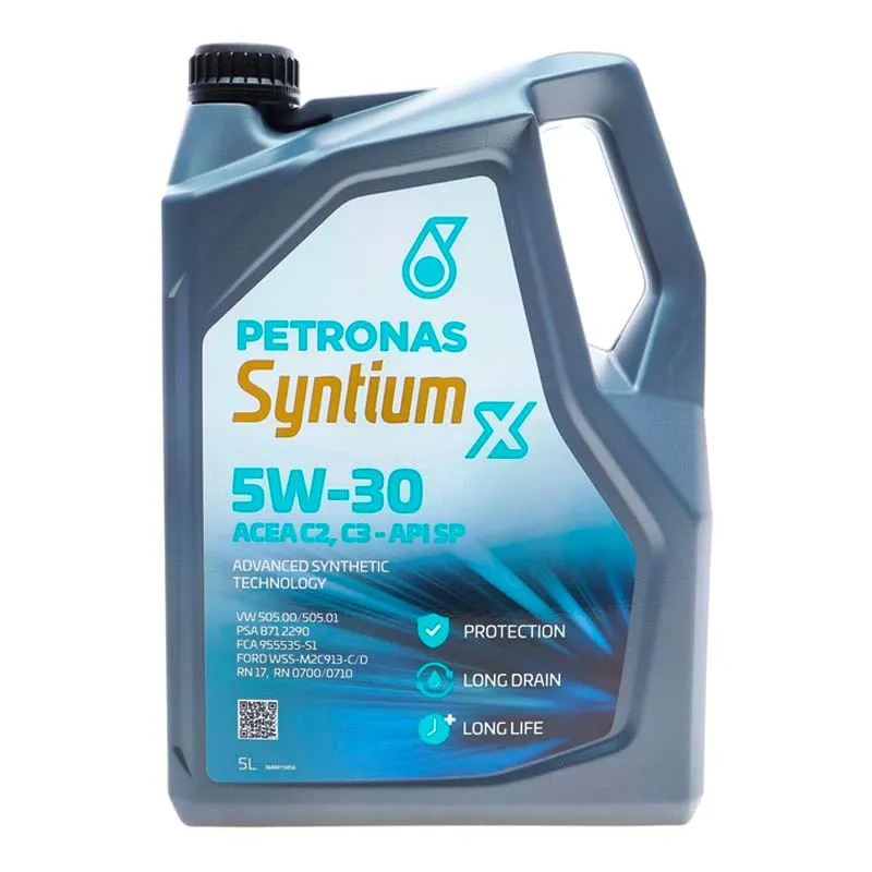Моторна олива Petronas Syntium X 5W-30 C2,C3 5л (DSC_70982M12EU)
