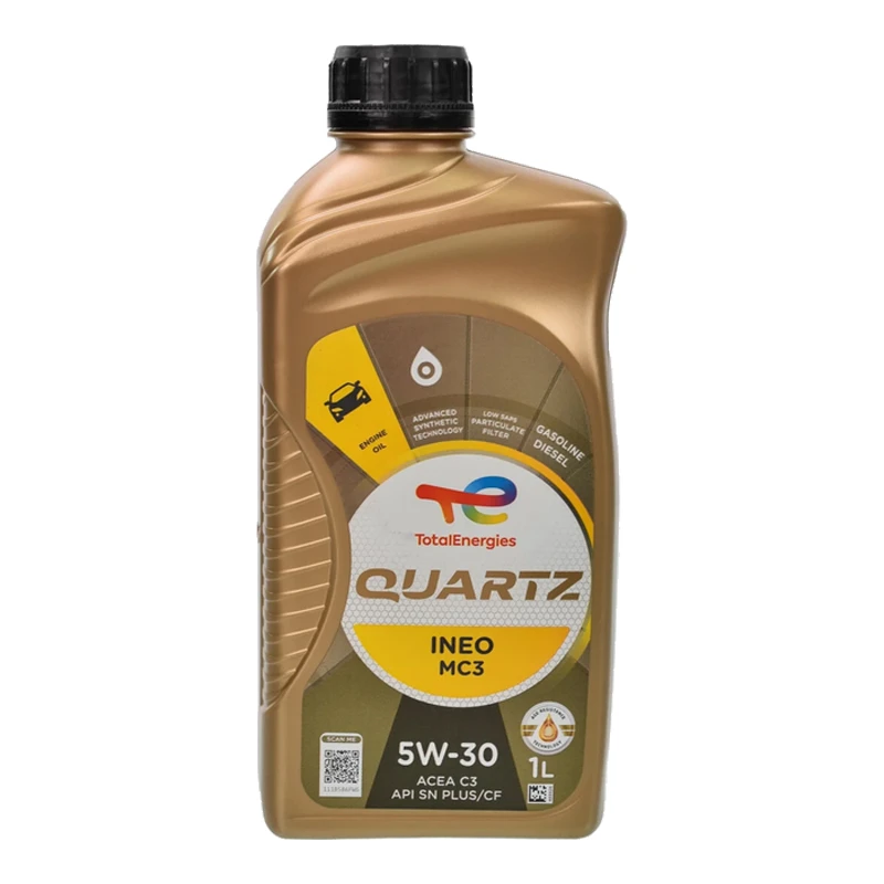 Моторна олива QUARTZ INEO MC3 5W-30 1л TOTAL (5W30 QI MC3 1L)