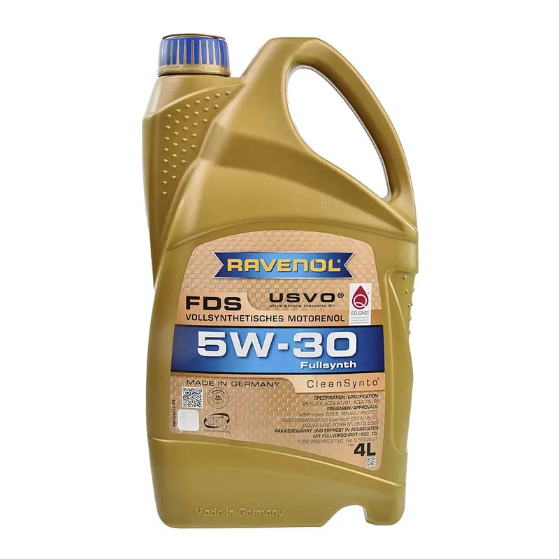 Моторное масло Ravenol RAV FDS 5W-30 4л (RAV FDS SAE 5W30 4L)