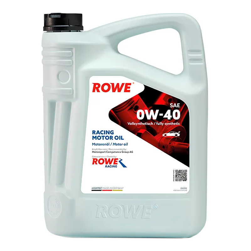 Моторное масло ROWE Hightec Racing Motor Oil SAE 0W-40 5л (20092005099)