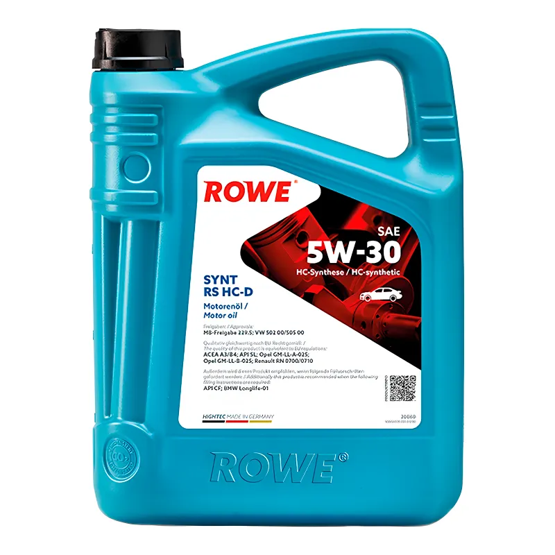 Моторна олива ROWE Hightec Synt RS HC-D SAE 5W-30 5л (20060005099)