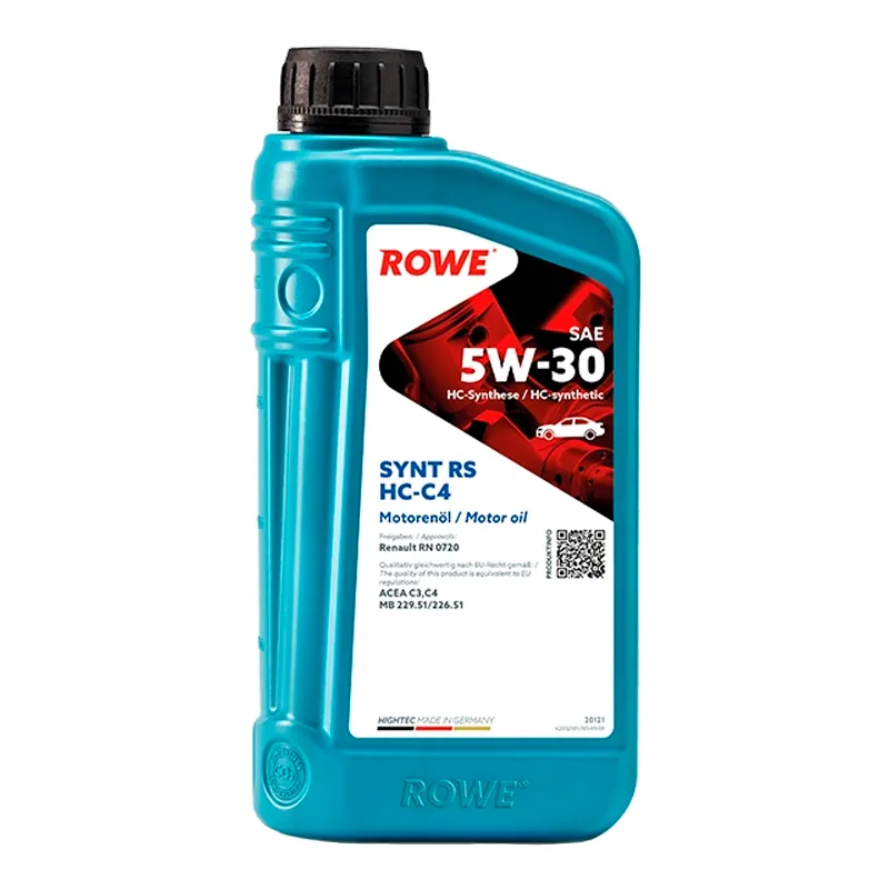 Моторна олива ROWE Hightec Synt RS SAE 5W-30 HC-C4 1л (20121001099)