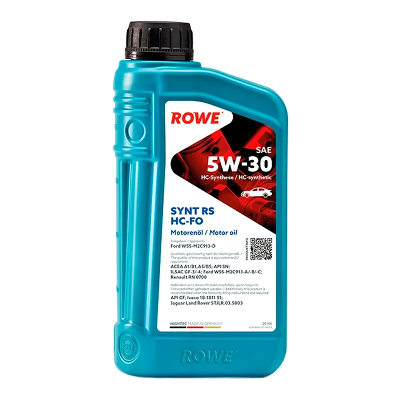 Моторна олива ROWE Hightec Synt RS SAE 5W-30 HC-FO 1л (20146001099)