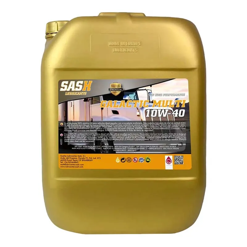 Моторное масло SASH Galactic Multi 10W-40 20л (105642) Моторное масло SASH Galactic Multi 10W-40 20л (105642)