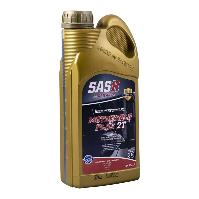Моторна олива SASH MotoWorld Plus 2T 1л (100908) Моторна олива SASH MotoWorld Plus 2T 1л (100908)