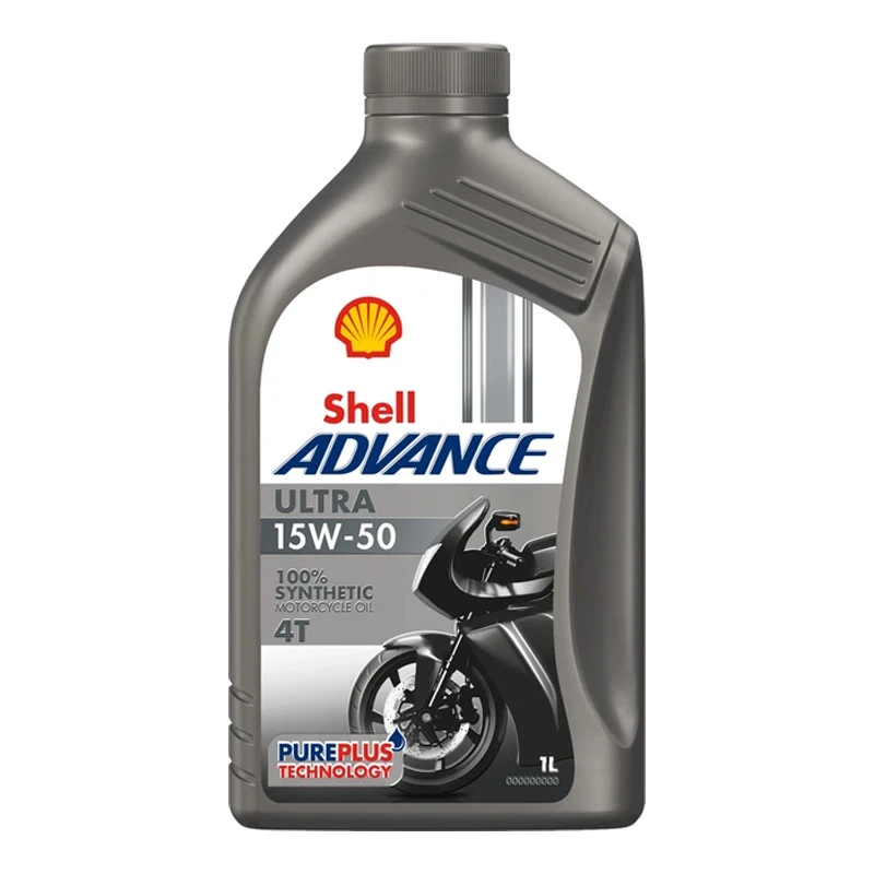 Моторное масло Shell Advance 4T Ultra 15W-50 1л (550044453)