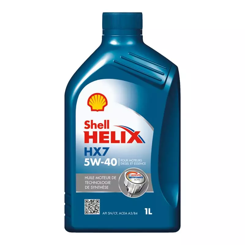 Моторное масло Shell Helix HX7 5W-40 1л (550053739)