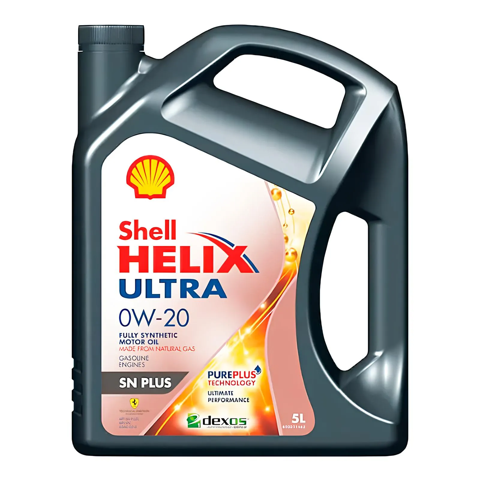 Моторное масло Shell Helix Ultra SN Plus 0W-20 5л