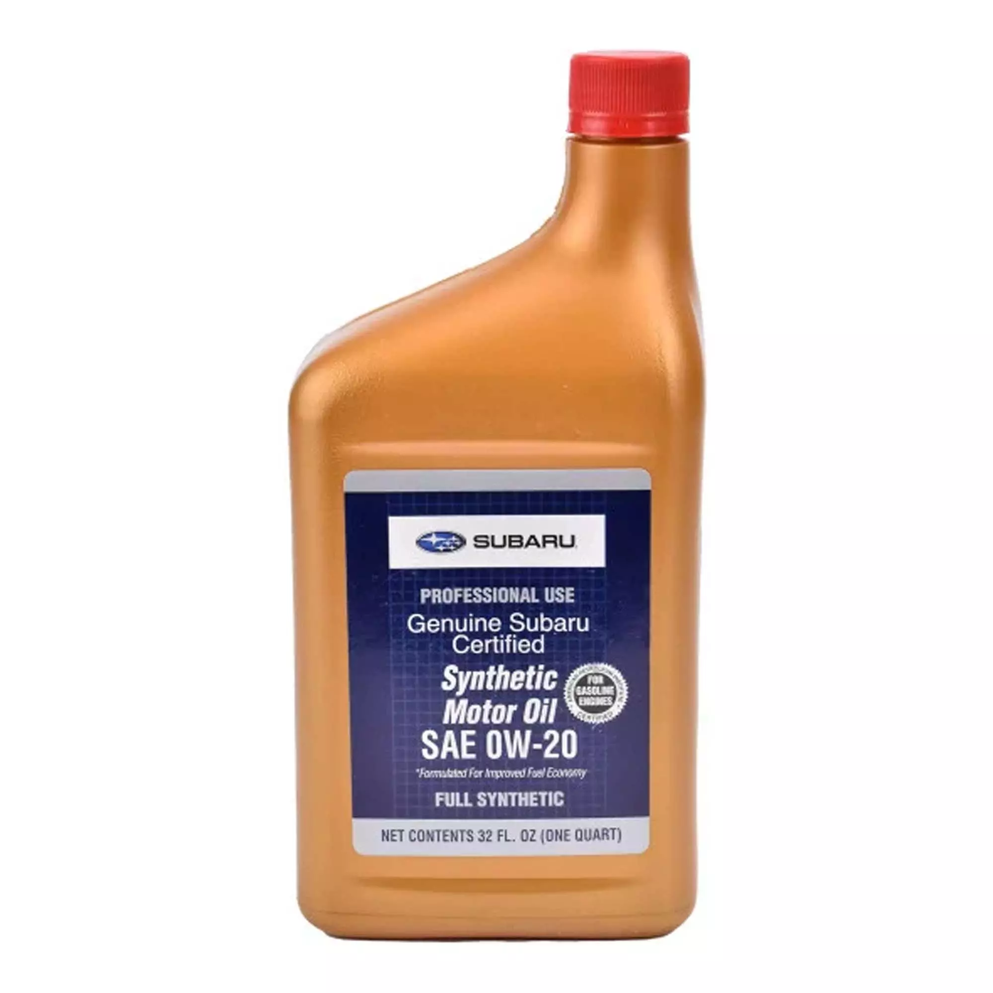 Моторное масло SUBARU SYNTHETIC OIL 0W-20 0.946л (SOA427V1310)