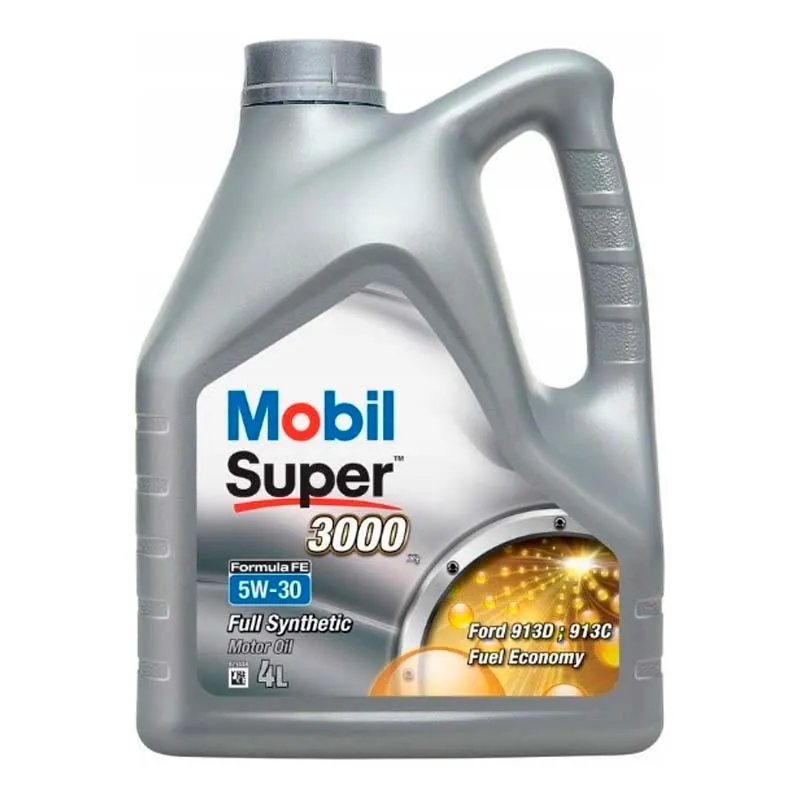 Моторна олива Mobil Super 3000 X1 Formula FE 5W-30 4л (5W30 3000 FE 4L) Моторна олива Mobil Super 3000 X1 Formula FE 5W-30 4л (5W30 3000 FE 4L)