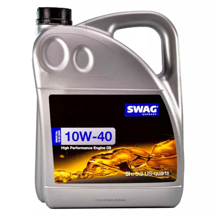 Моторна олія SWAG Engine Oil 10W-40 напівсинтетична 5л (15932933)