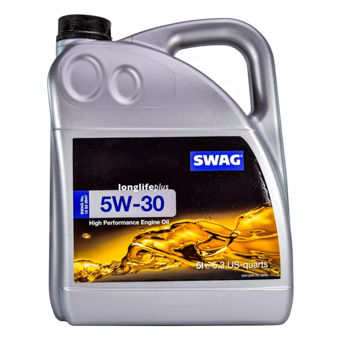 Моторна олива SWAG Engine Oil Long Life Plus 5W-30 синтетична 5л (15932947)