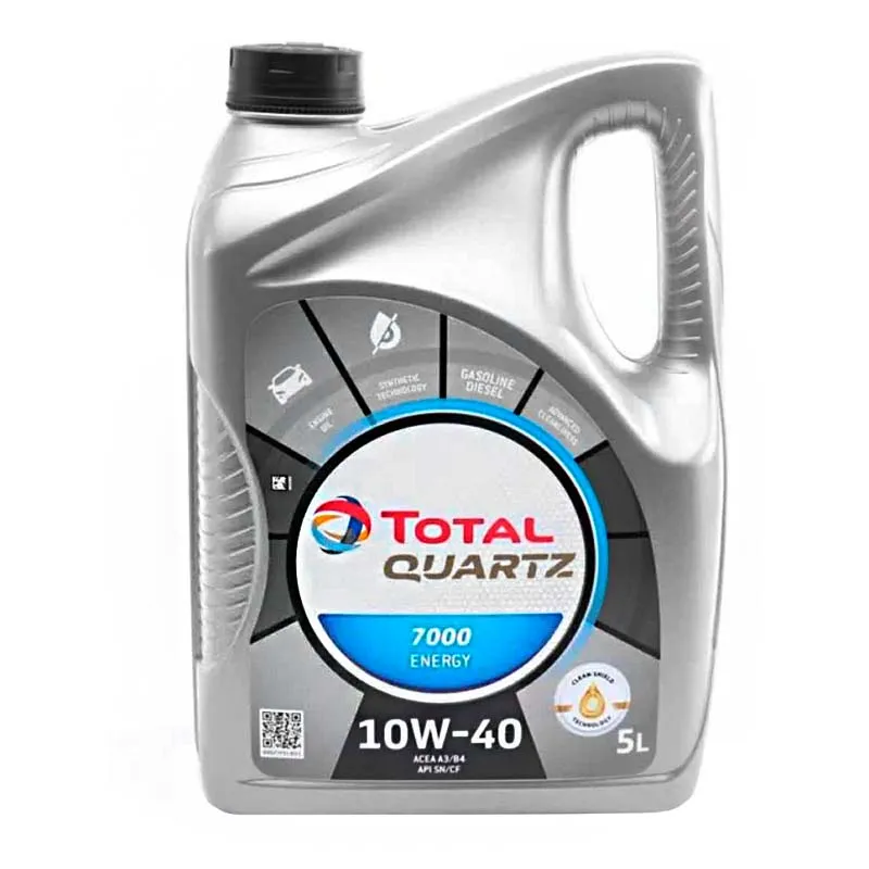 Моторное масло Total Quartz 7000 Diesel 10W-40 5л (201524) Моторное масло Total Quartz 7000 Diesel 10W-40 5л (201524)