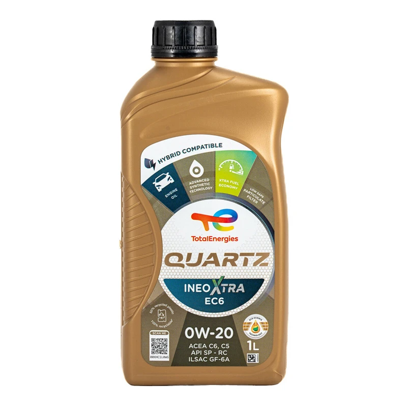 Моторное масло Total Quartz INEO XTRA EC6 0W-20 1л (0W20 QIX EC6 1L)