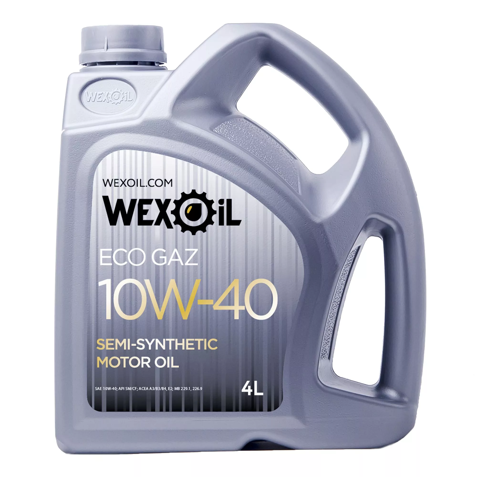 Моторное масло Wexoil Eco Gaz 10W-40 4л