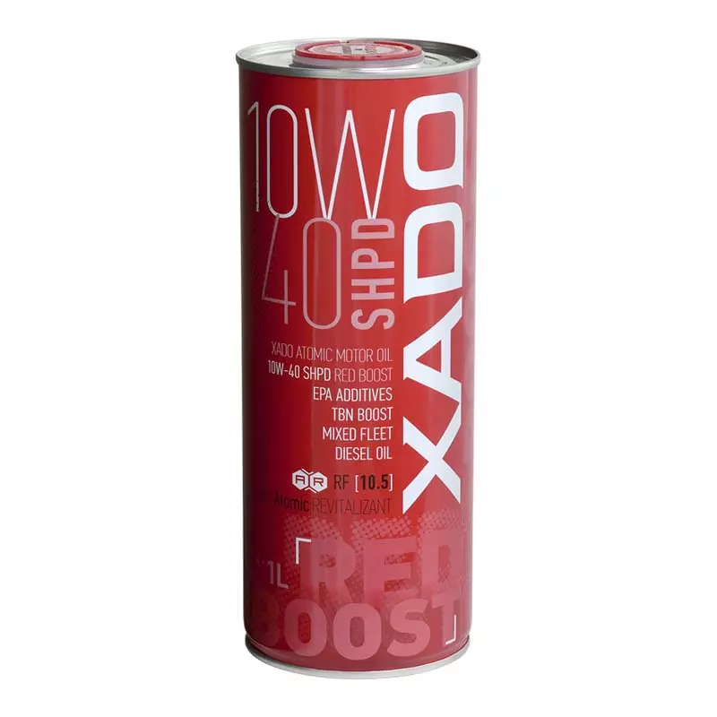 Моторное масло Xado Atomic Oil Red Boost SHPD 10W-40 1л (ХА26149)