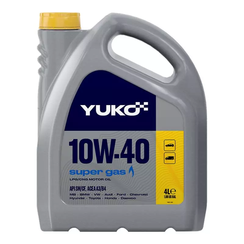 Моторное масло Yuko Super Gas 10w-40 4л (4820070245332) Моторное масло Yuko Super Gas 10w-40 4л (4820070245332)