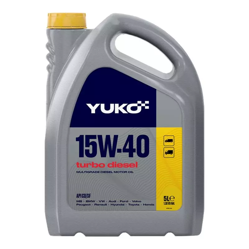 Моторное масло Yuko Turbo Diesel 15W-40 5л (4820070240603) Моторное масло Yuko Turbo Diesel 15W-40 5л (4820070240603)