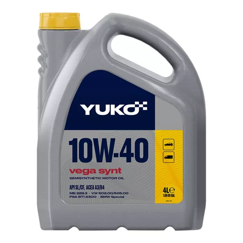 Моторна олива Yuko Vega Synt 10W-40 4л (4820070241228) Моторна олива Yuko Vega Synt 10W-40 4л (4820070241228)