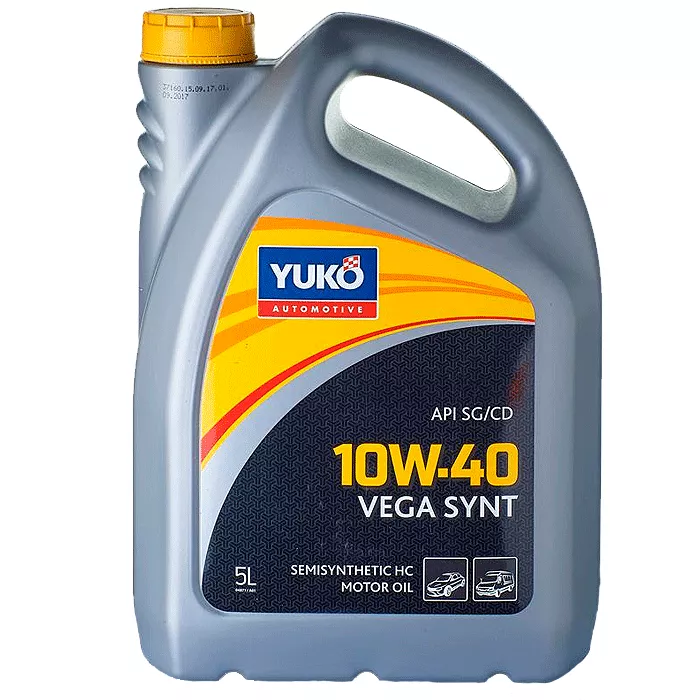 Моторна олива Yuko Vega Synt 10W-40 5л (4820070242126)