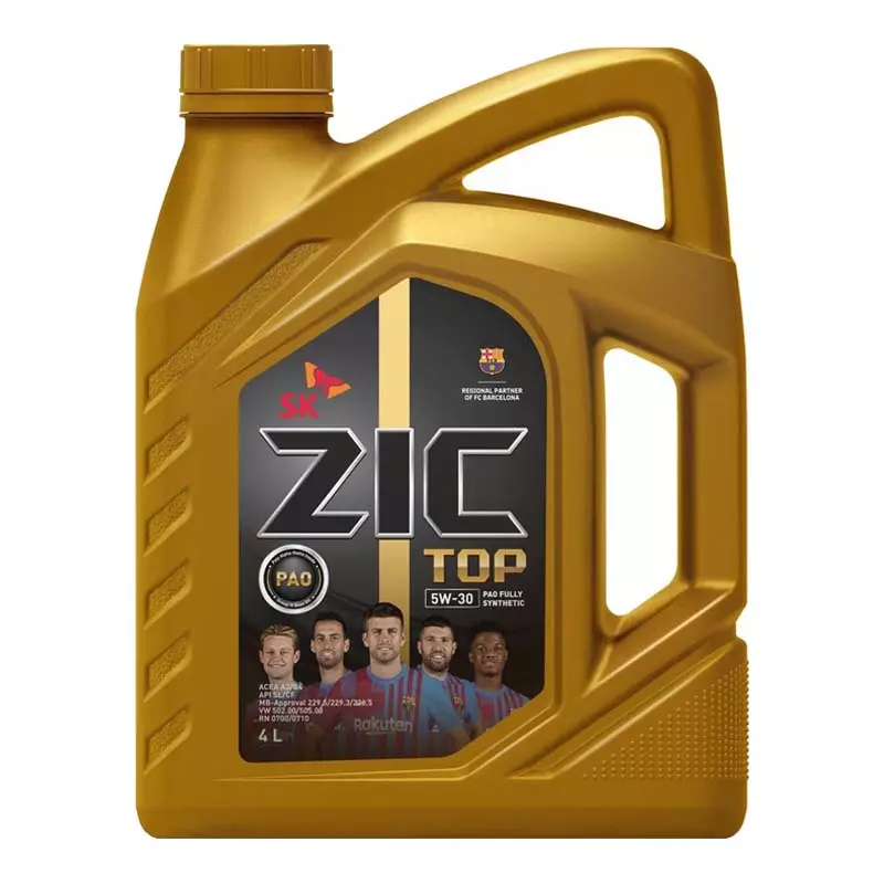 Моторное масло ZIC TOP 5W-30 4л (162612) Моторное масло ZIC TOP 5W-30 4л (162612)