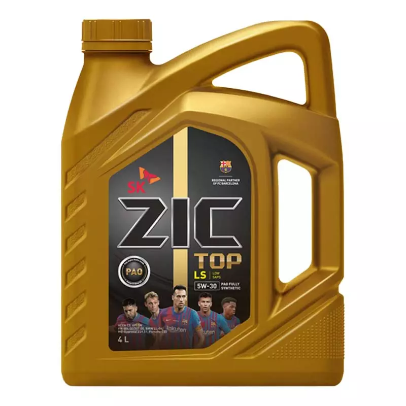 Моторное масло ZIC TOP LS 5W-30 4л (162612-LS) Моторное масло ZIC TOP LS 5W-30 4л (162612-LS)