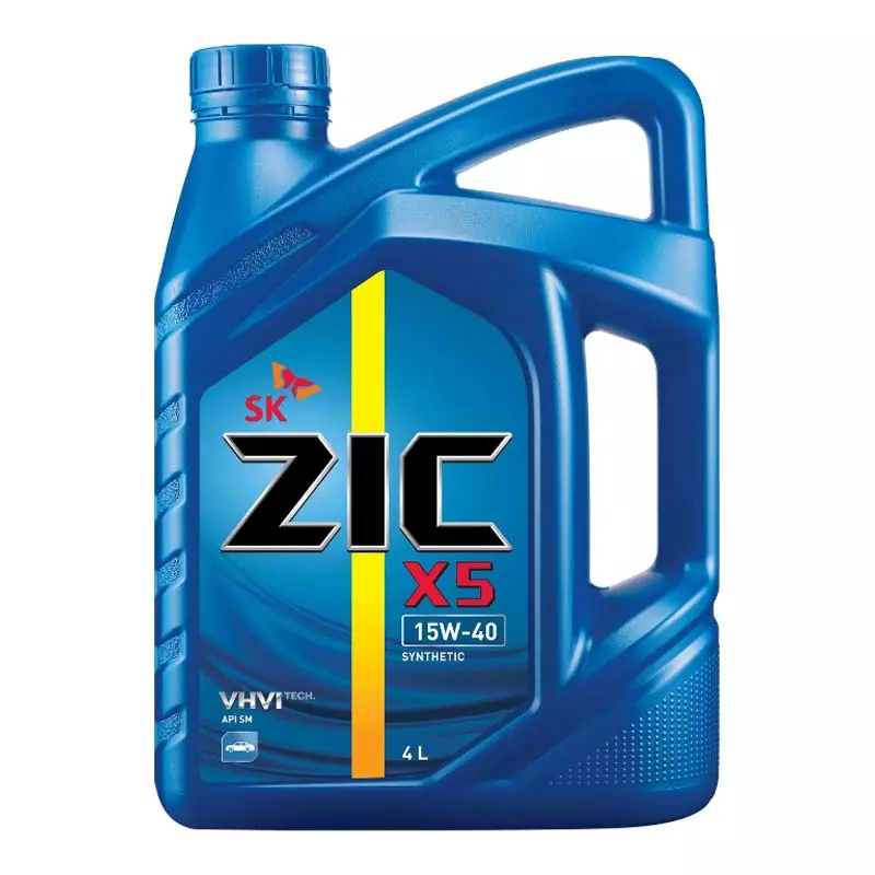 Моторное масло ZIC X5 15W-40 4л (162647) Моторное масло ZIC X5 15W-40 4л (162647)
