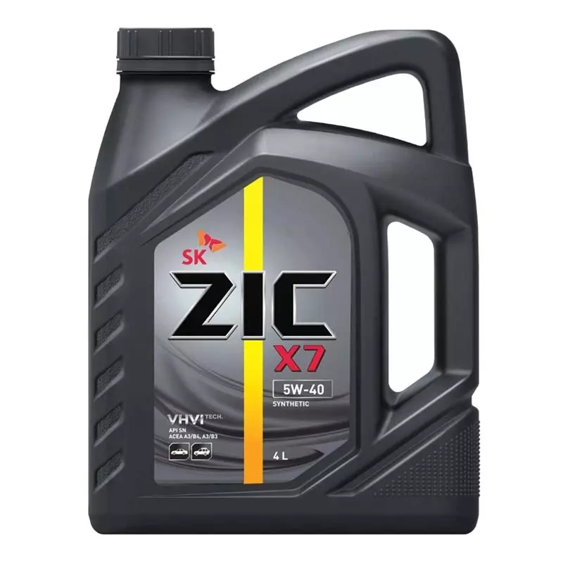 Моторное масло ZIC X7 5W-40 4л (162662) Моторное масло ZIC X7 5W-40 4л (162662)