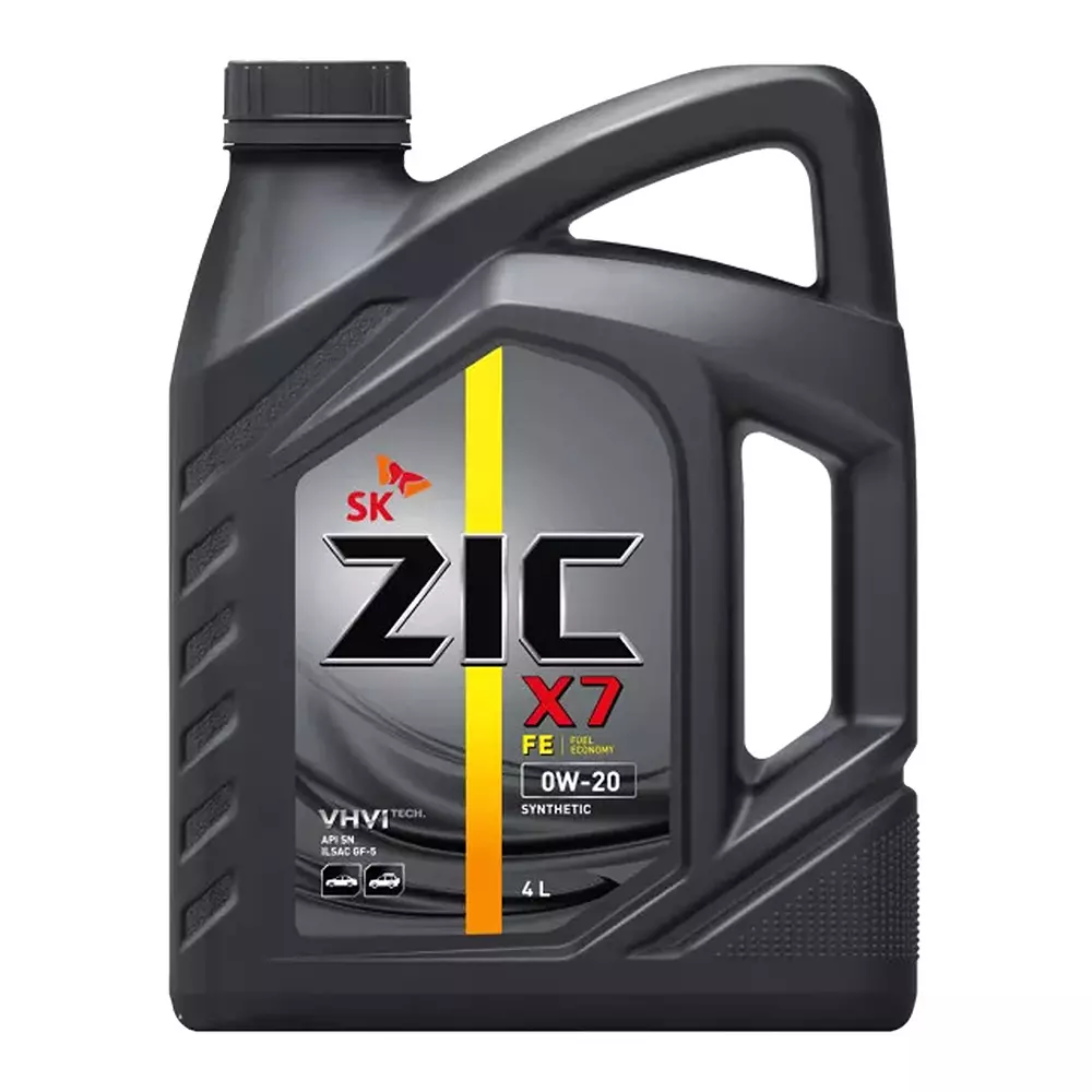 Моторное масло ZIC X7 FE 0W-20, 4л (162617)