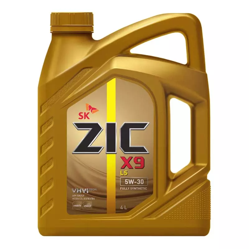 Моторное масло ZIC X9 LS 5W-30 4л (162608) Моторное масло ZIC X9 LS 5W-30 4л (162608)