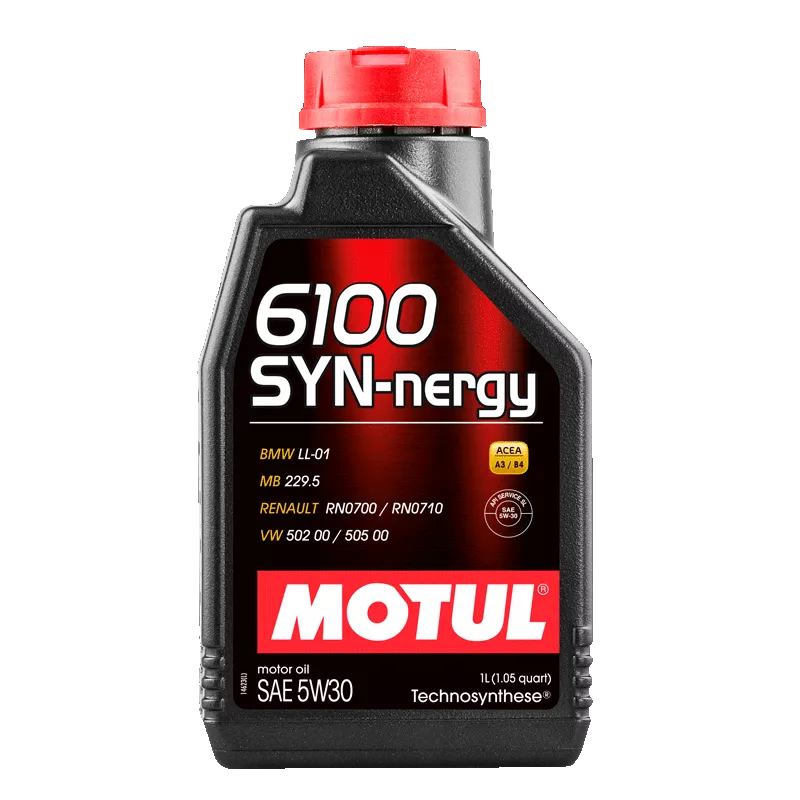 Олива моторна MOTUL 6100 Syn-nergy SAE 5W-30 1л (838311)