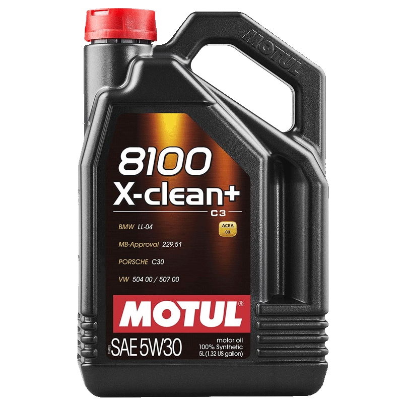 Моторное масло Motul 8100 X-clean+ 5W-30 5л
