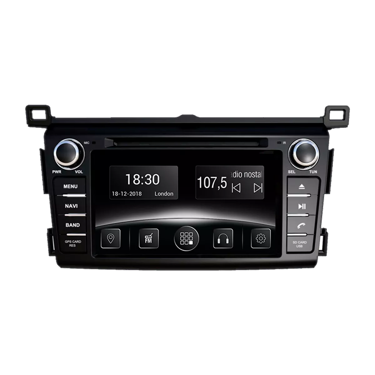 Gazer CM5007-A40 Мультимедийная автомобильная система для Toyota RAV4 (A40), 2013-2016